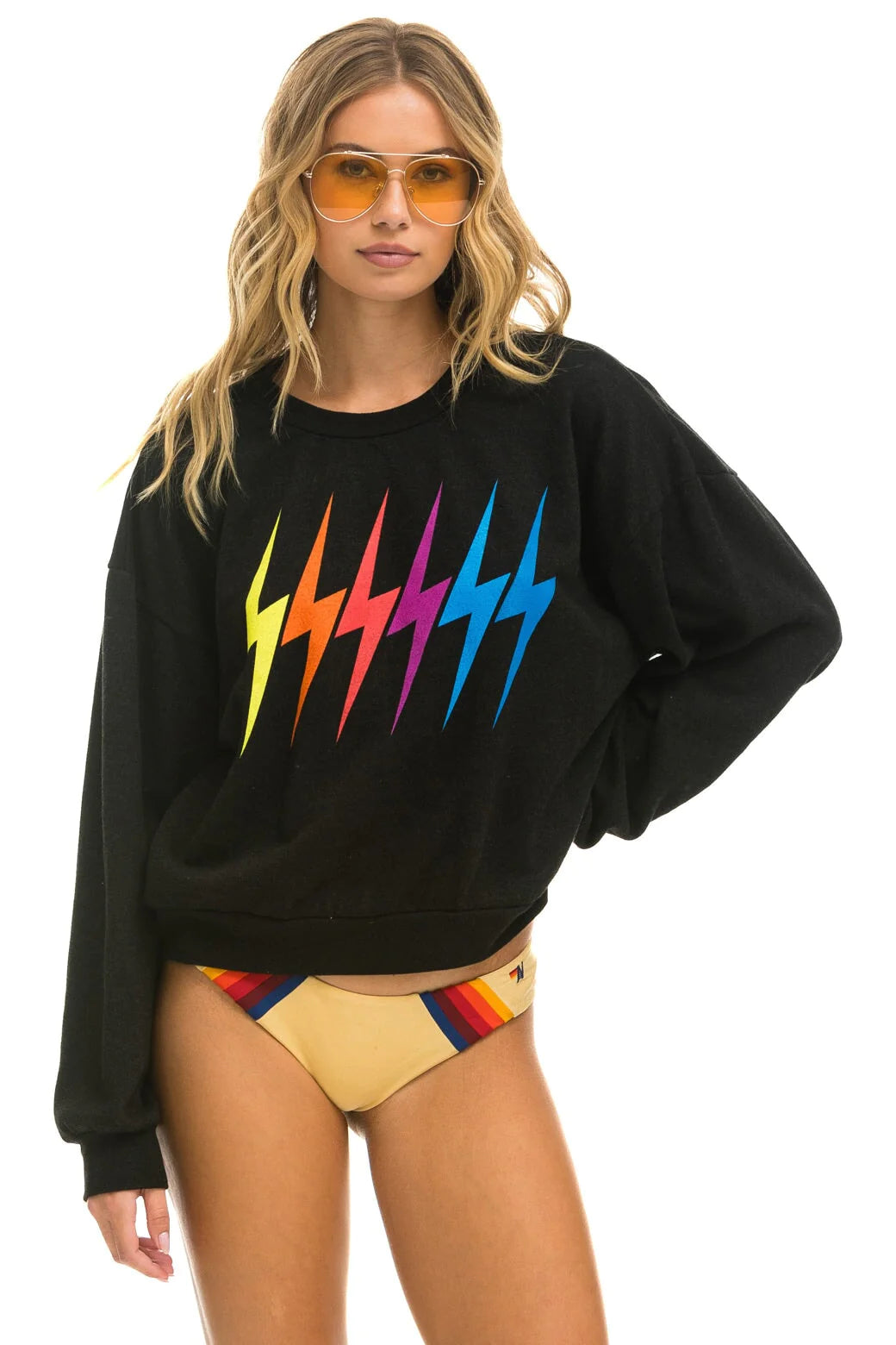 Black rainbow 2024 sweatshirt