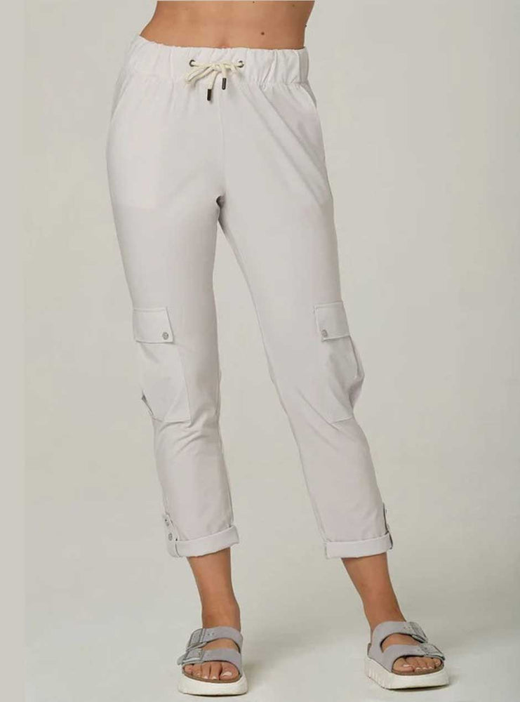 
                  
                    925 Fit Women's Precious Cargo Elastic Waist Jogger Pants - Rose Water Off White
                  
                