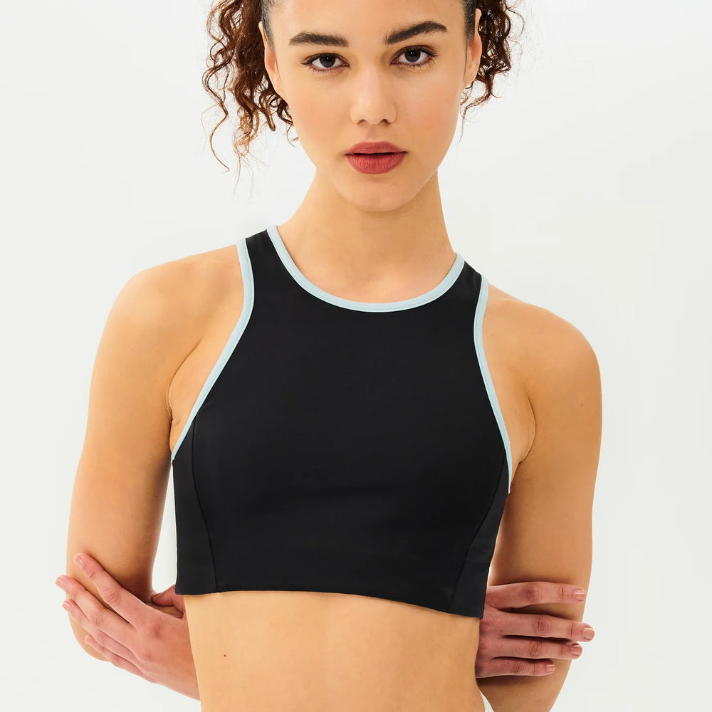 Splits59 Blake Rigor Sports Bra - Black Teal