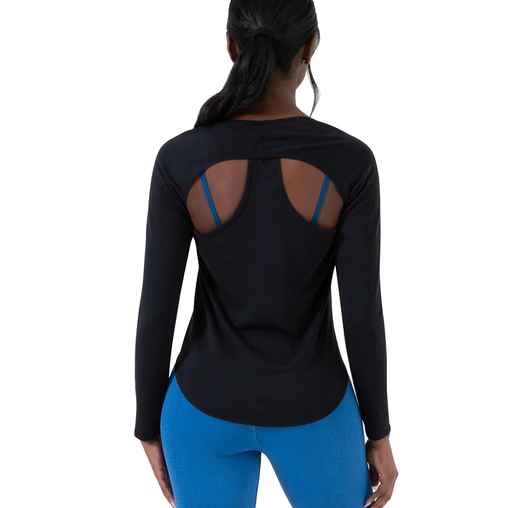 
                  
                    NUX Active Women's Keyed Up Long Sleeve Top - Black
                  
                