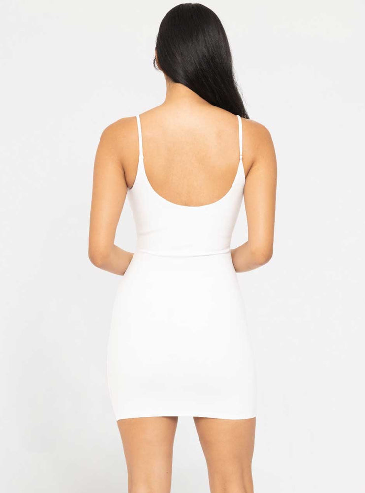 
                  
                    Mono B Women's Tank Mini Dress - White
                  
                