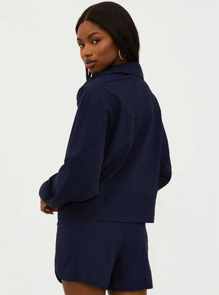 
                      
                        Beach Riot Women's Casen Full Zip Relaxed Fit Jacket - Marine Navy Blue
                      
                    