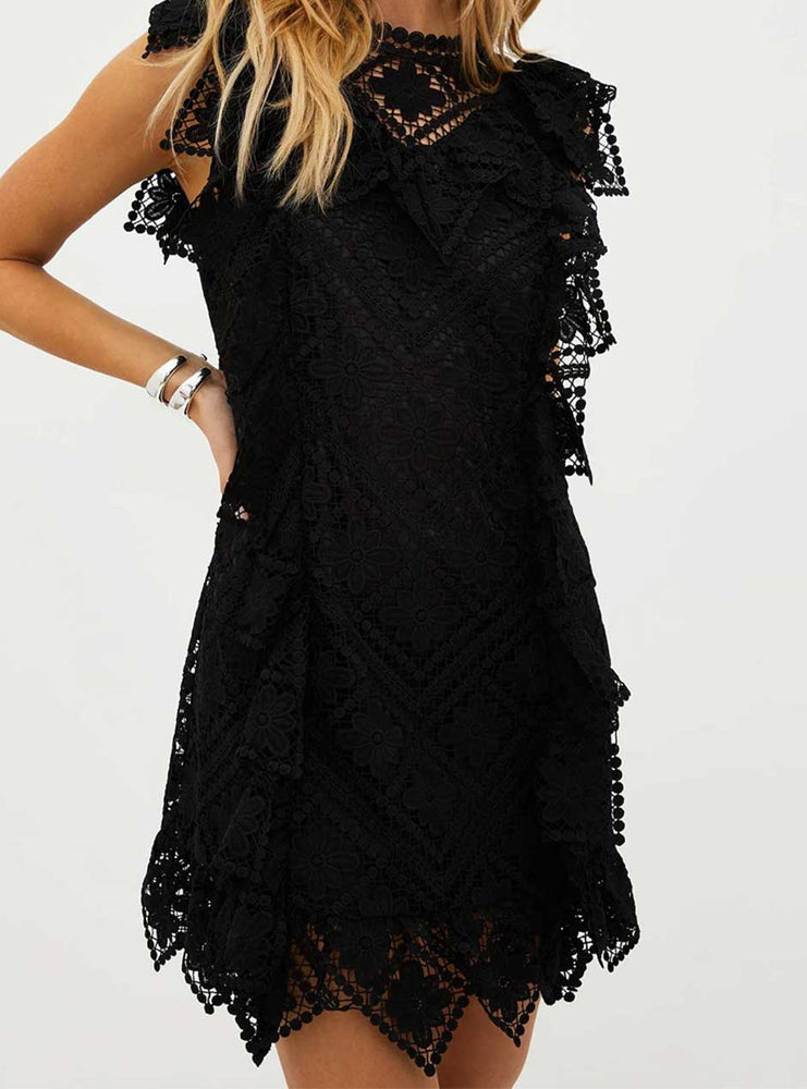 
                      
                        Beach Riot Women's Eugenia Macramé Lace Mini Dress - Black
                      
                    