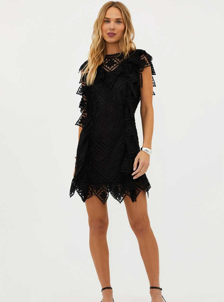 
                  
                    Beach Riot Women's Eugenia Macramé Lace Mini Dress - Black
                  
                