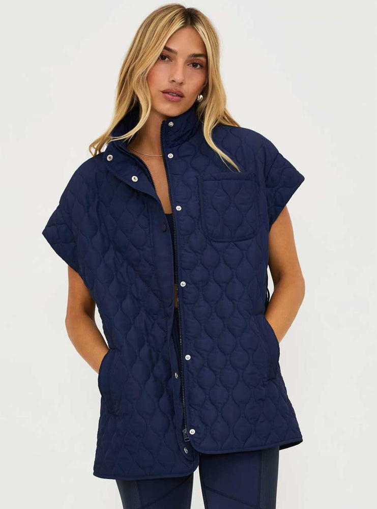 
                  
                    Beach Riot Women's Glenn Quilted Puffer Vest - Ultramarine Blue
                  
                