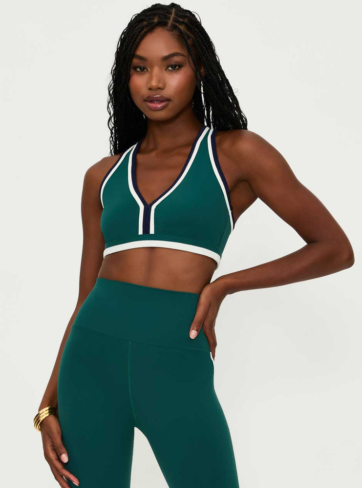 Beach Riot Women's Ida Sports Bra - Pine Green