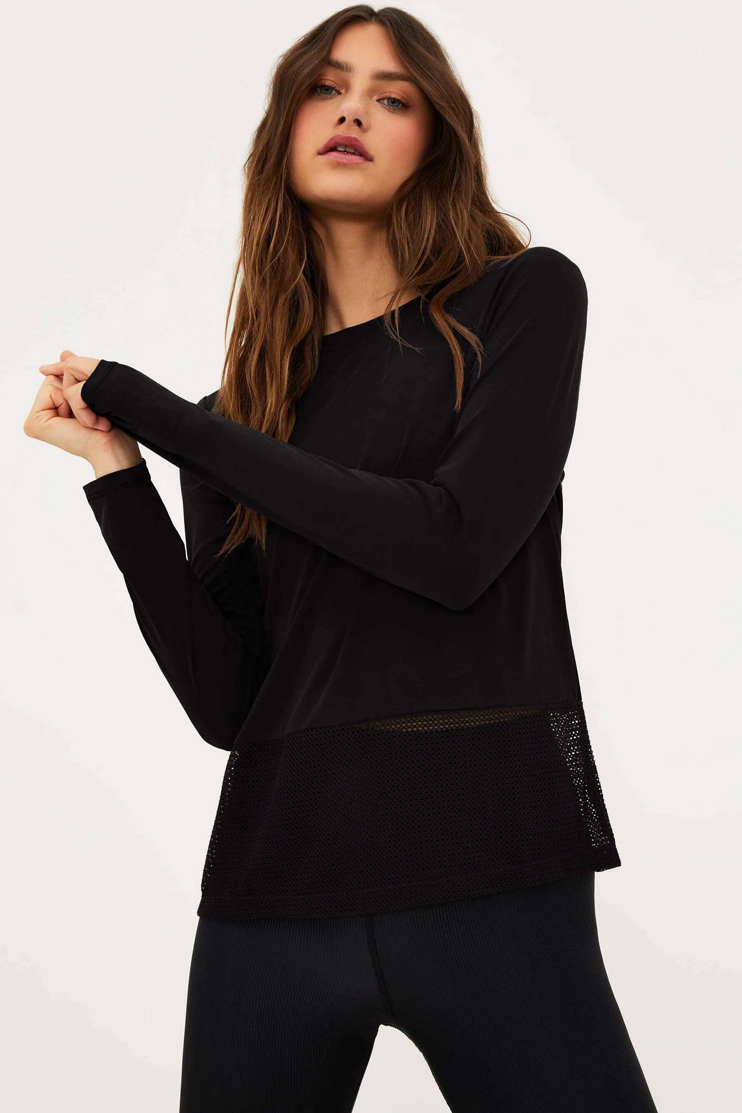 Beach Riot Kennedy Top Black