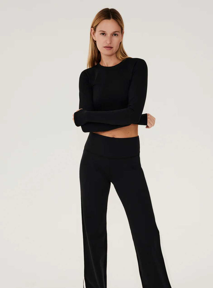 
                      
                        Splits59 Women's Louise Rib Long Sleeve Crop Top
                      
                    