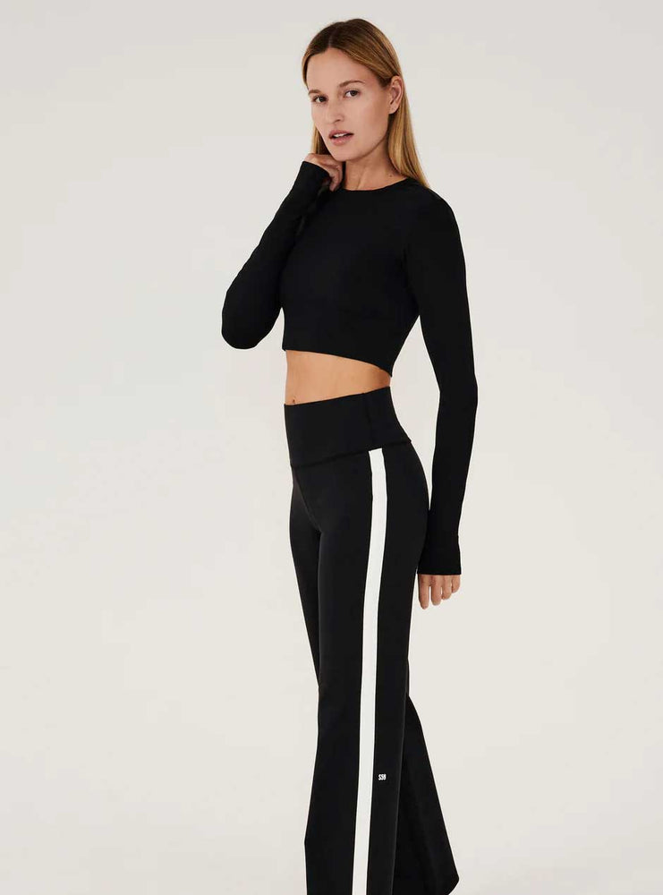 
                      
                        Splits59 Women's Louise Rib Long Sleeve Crop Top
                      
                    