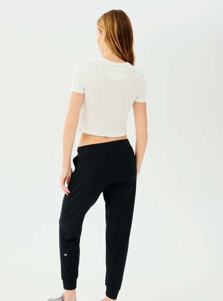 
                  
                    Splits59 Women's Daisy Jersey Cropped Tee - Ivory
                  
                