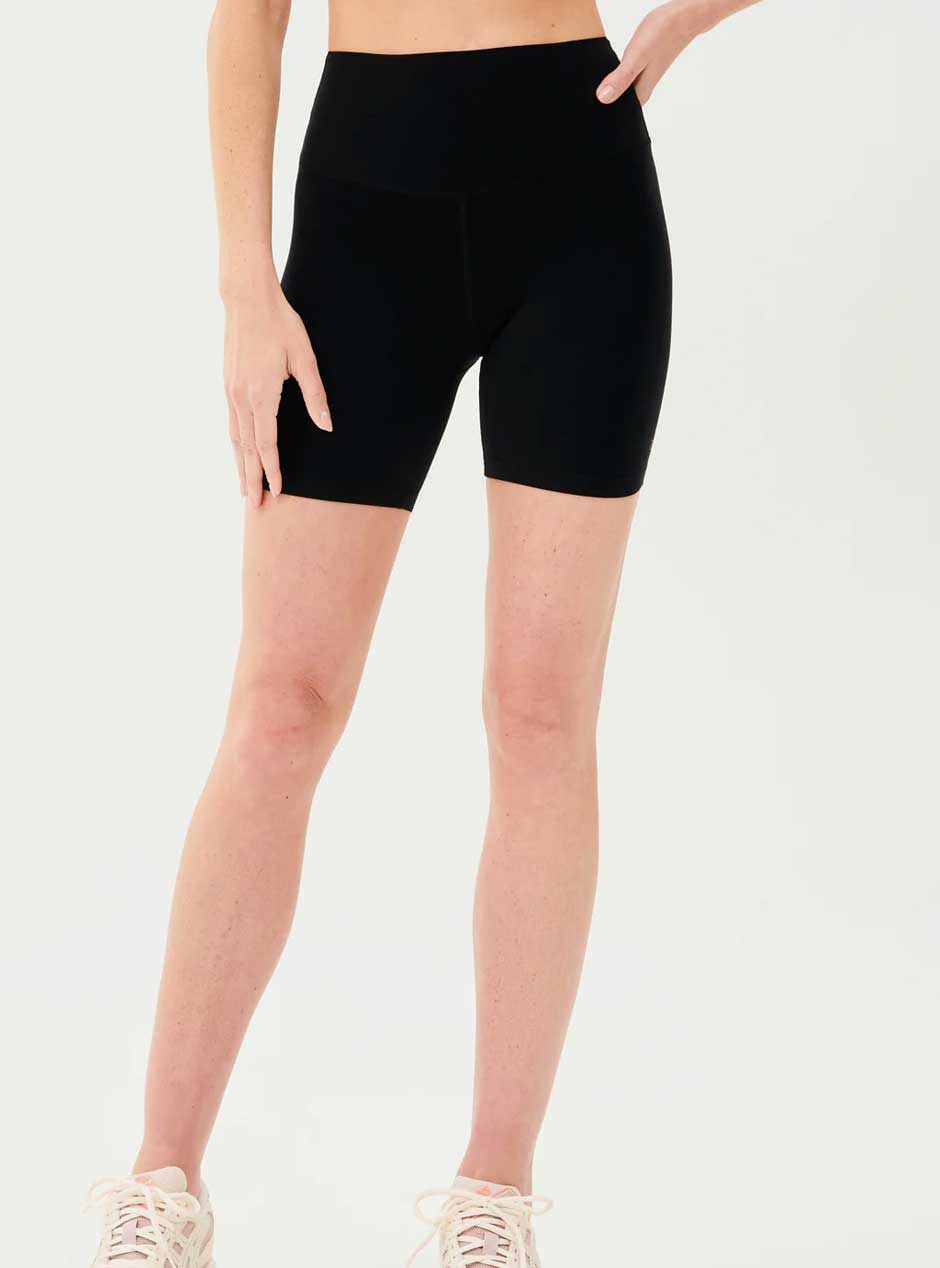 Splits59 Women's Airweight High Waist 6” Shorts - Black