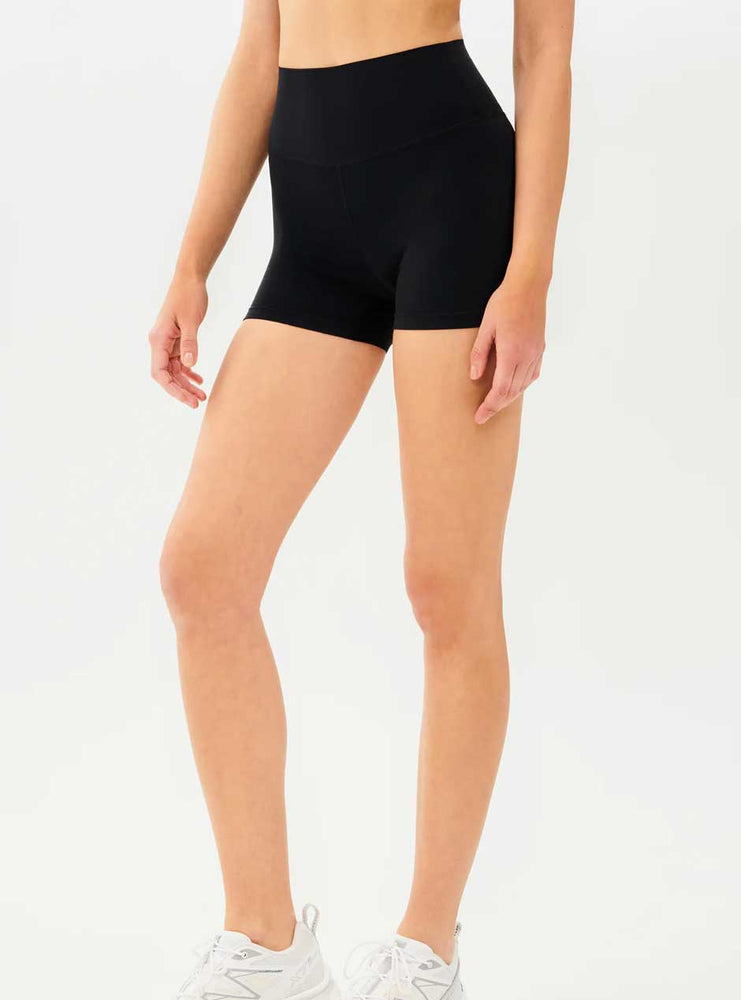 
                      
                        Splits59 Women's Airweight High Waist 3.5” Shorts - Black
                      
                    