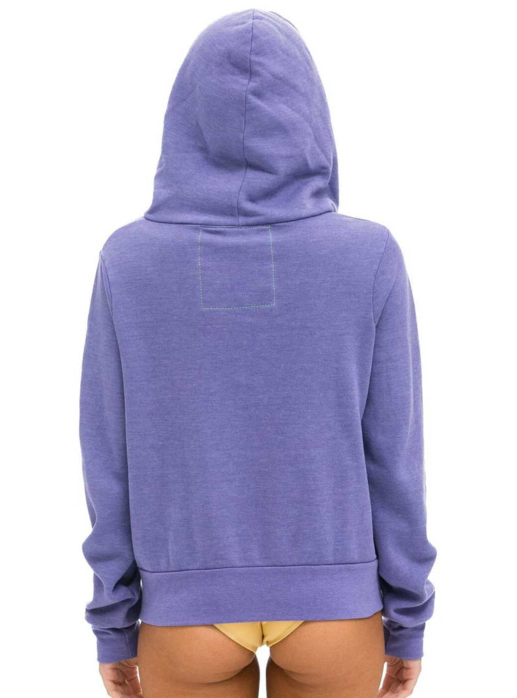 Aviator Nation Women's Bolt 2 Hoodie - Lavender Neon Pink