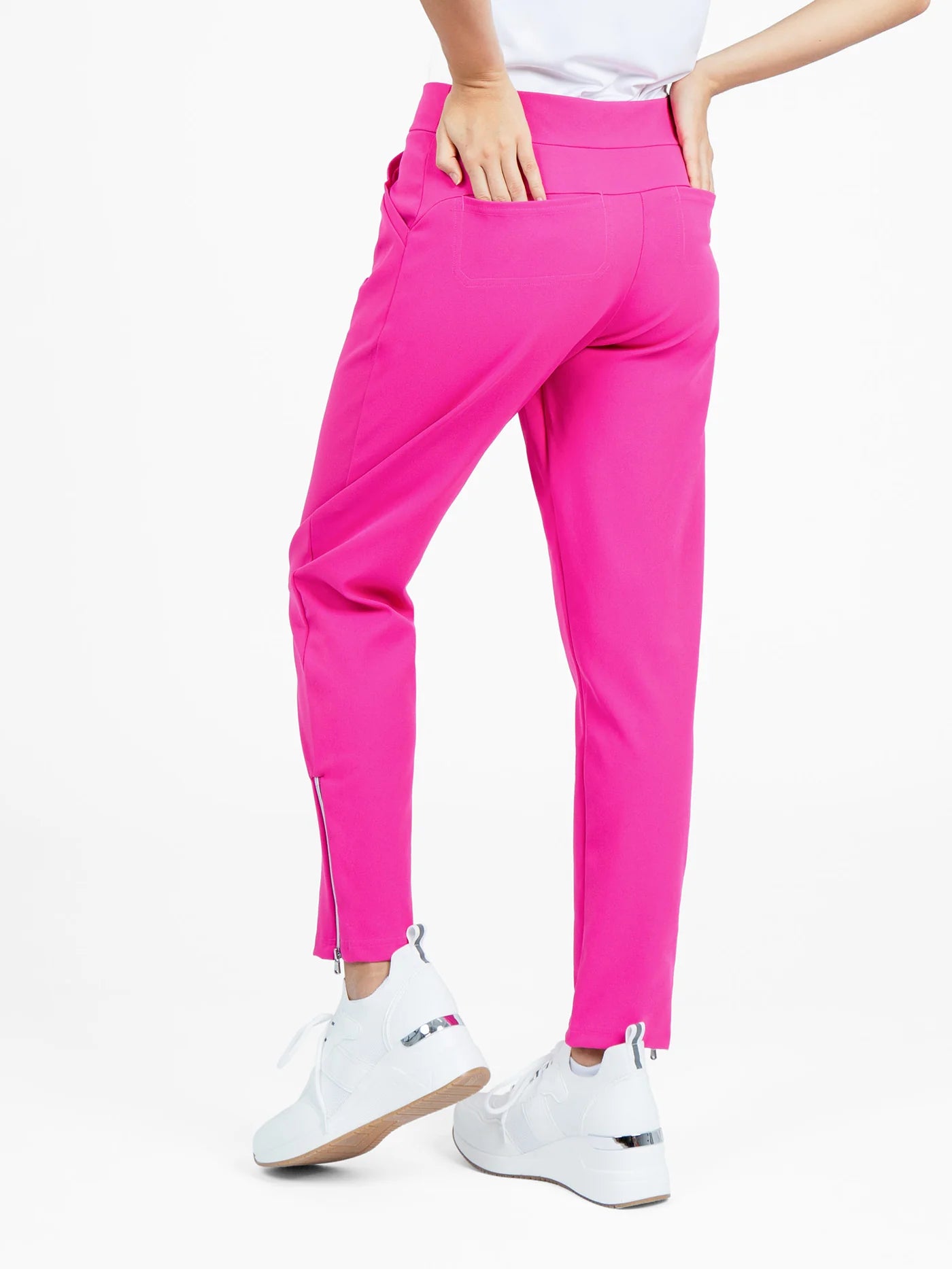 Inphorm QUICK DRY WOMEN'S CAMILA GOLF PANT - RASPBERRY PINK