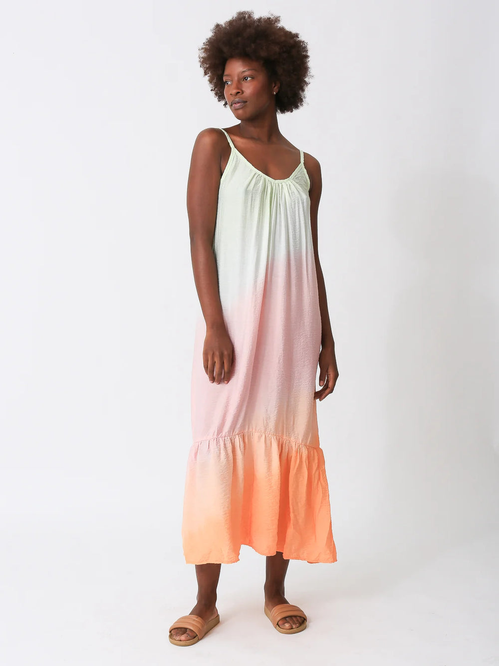 Electric & Rose Women's Laney Maxi Dress - Citrus Orange