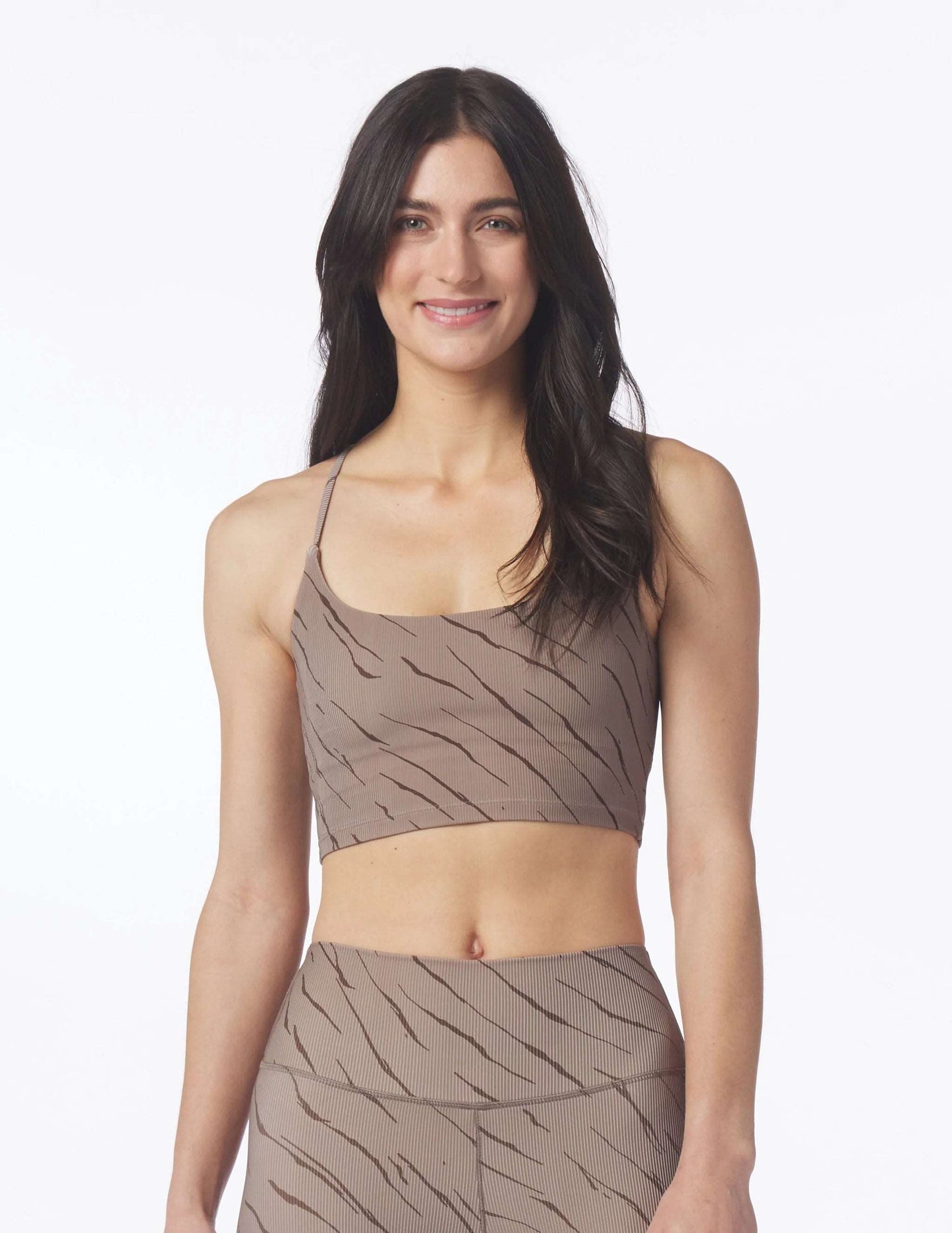 Glyder Pure Bra Mocha/Espresso Streaking Tiger