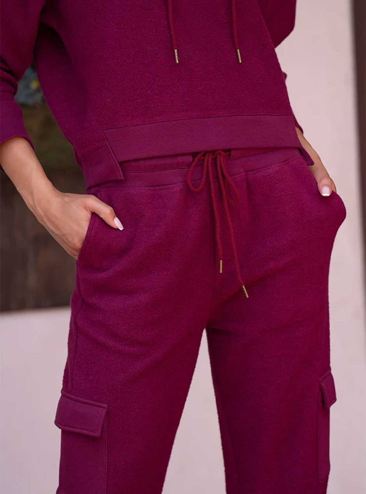 
                      
                        Thrive Société Women's Finley Jogger Pants - Sangria Red
                      
                    