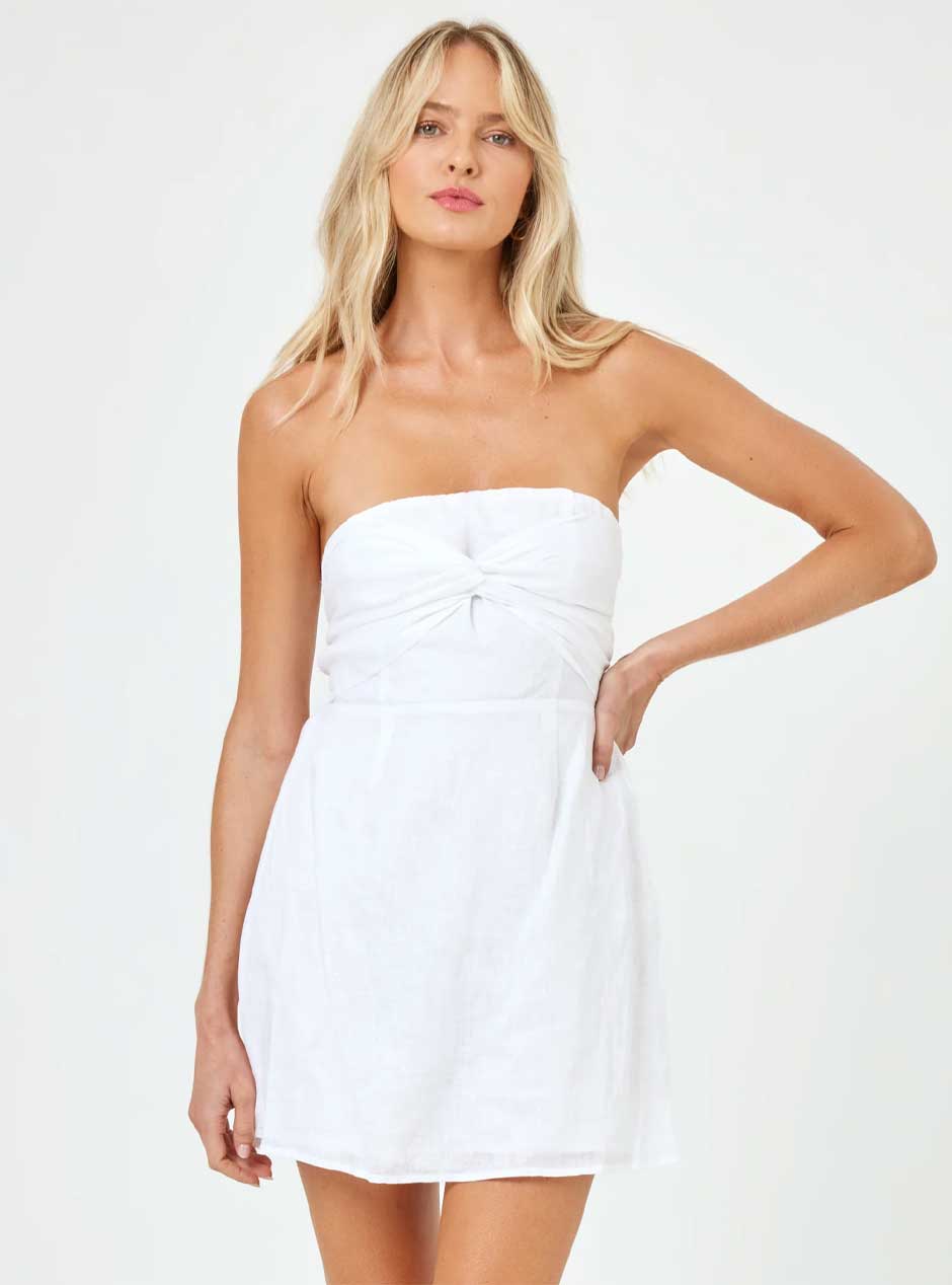 L*Space Women's Under The Sun Mini Dress - White