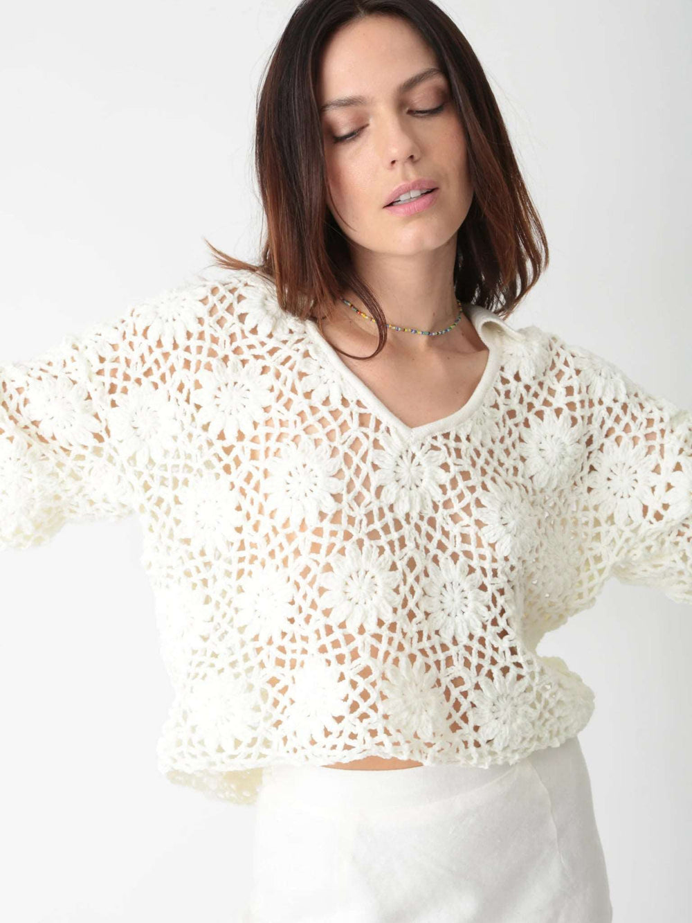 Electric & Rose Vera Sweater - Cloud