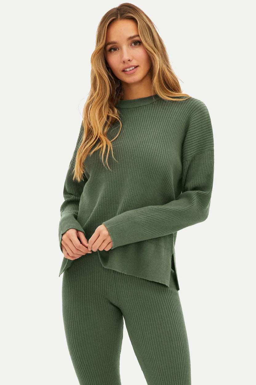 Beach Riot Callie Sweater Olive