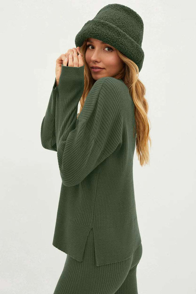 Beach Riot Callie Sweater Olive