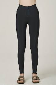 925 Fit Women's Case Closed High Rise Zippered Leggings - Black