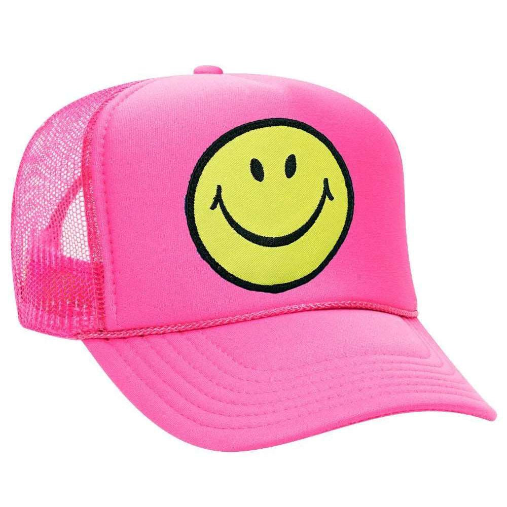 Aviator Nation Smiley Vintage Trucker Hat