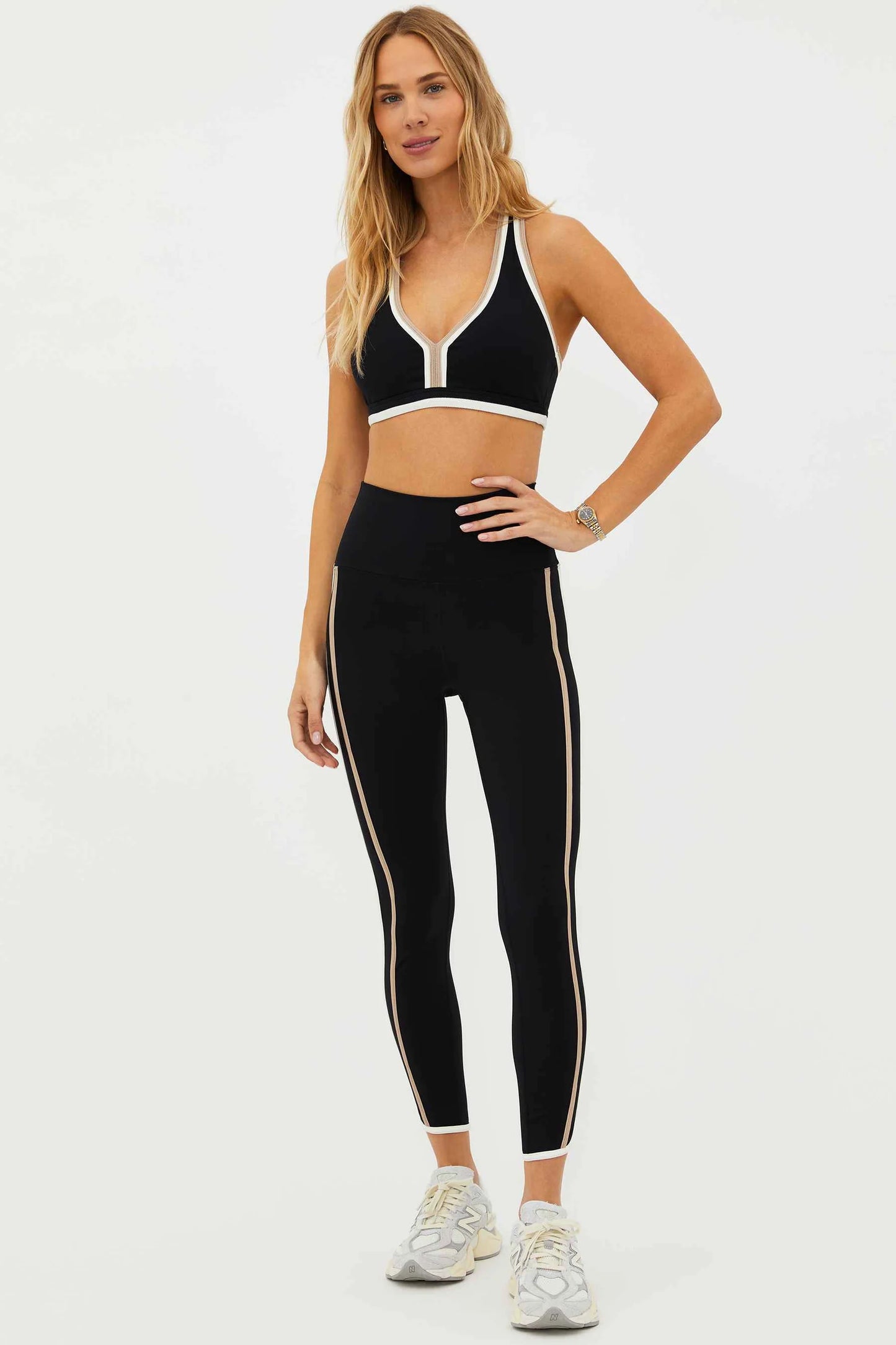 Beach Riot Nella Legging Sandshell Colorblock