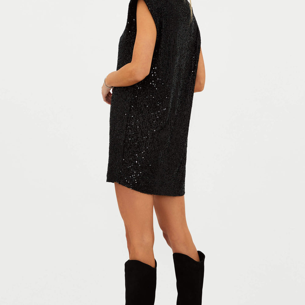 
                      
                        Beach Riot Women's Mirabel Mini Dress - Midnight Sparkle Black
                      
                    