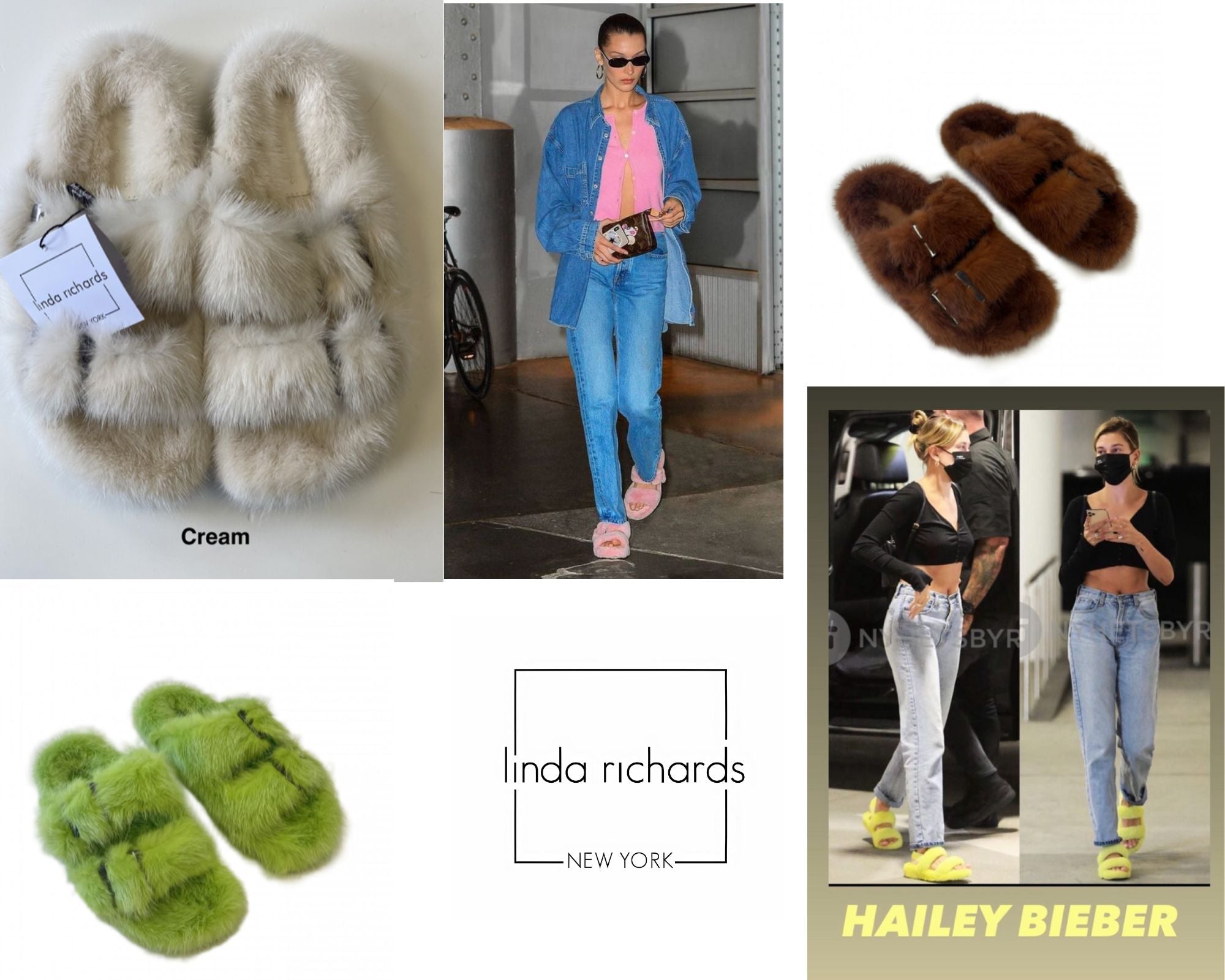 Linda richards mink discount slides