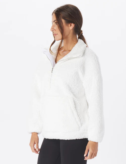 
                      
                        Glyder Sherpa Quarter Zip White
                      
                    