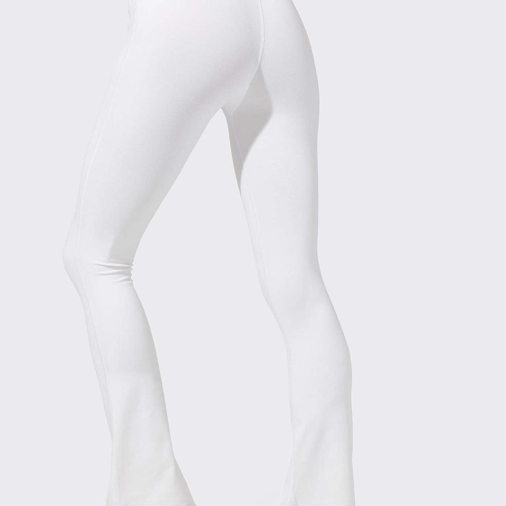 
                      
                        SPLITS59 Raquel High Waist Flared Legging - WHITE
                      
                    