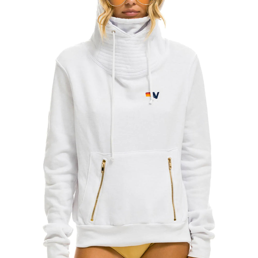 
                      
                        Aviator Nation Women's Ninja Pullover Hoodie - White
                      
                    